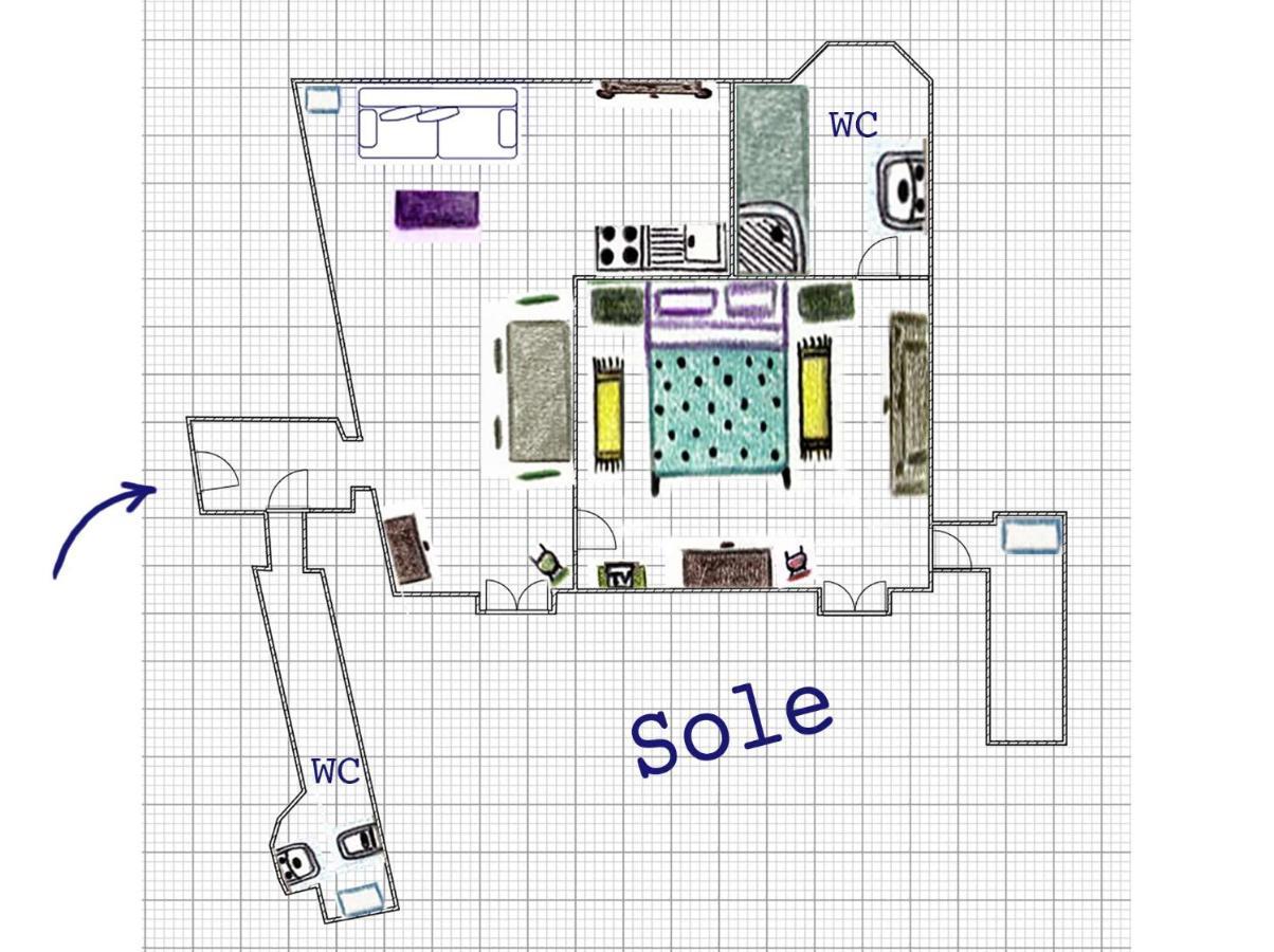 コルトーナCasa Quintaniアパートメント エクステリア 写真